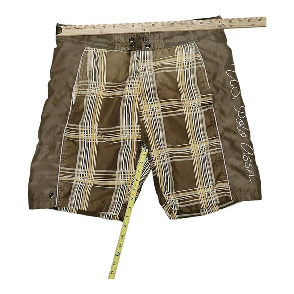 U.S. Polo Assn Swim Trunks Men's Small Hook and Loop - Picture 2 of 8